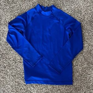 Lands' End Royal Blue Kids Rashguard